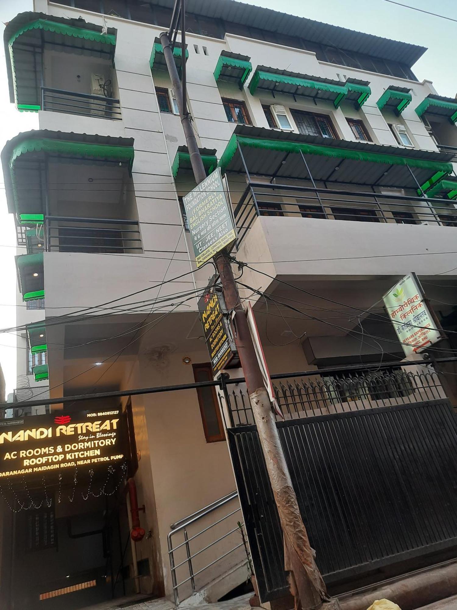 Nandi Retreat Homestay Varanasi Esterno foto