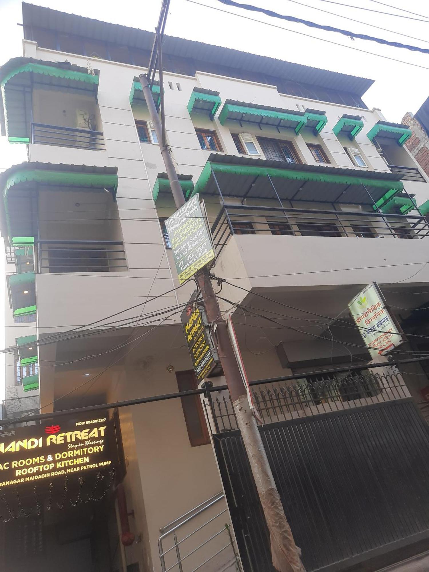 Nandi Retreat Homestay Varanasi Esterno foto