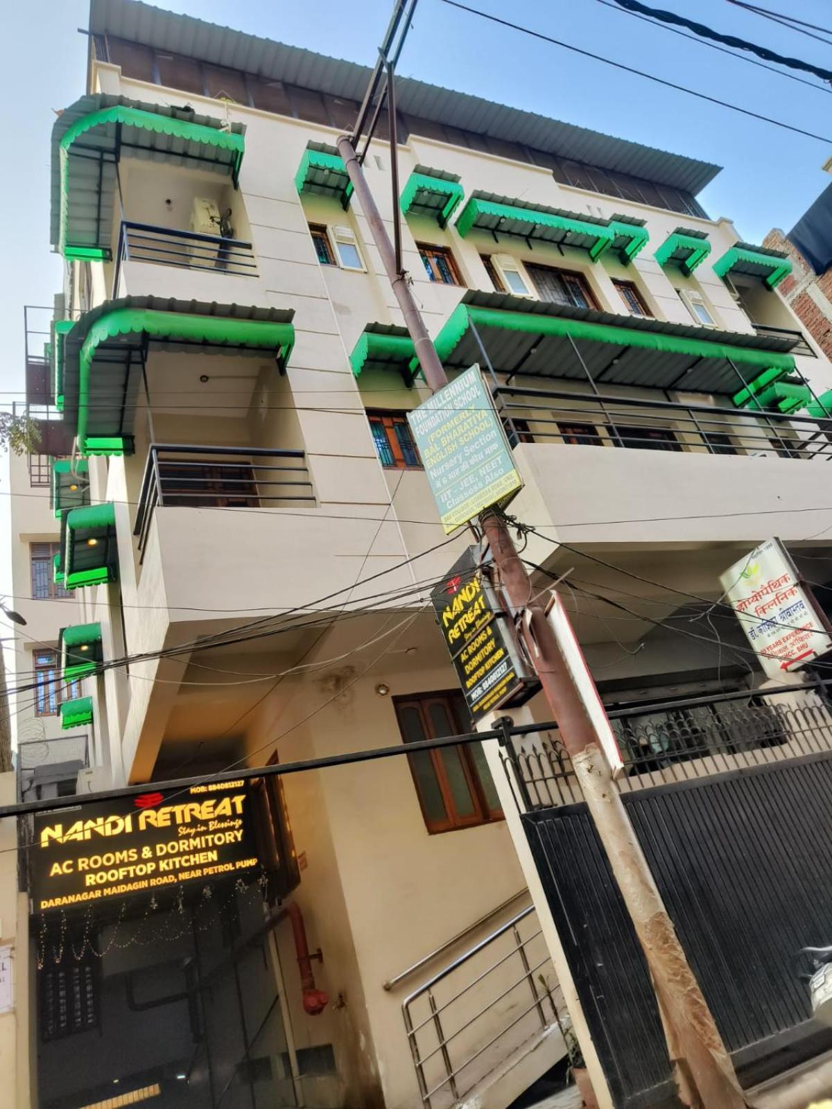 Nandi Retreat Homestay Varanasi Esterno foto